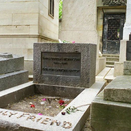 Jim Morrison's Grave — Paris, France