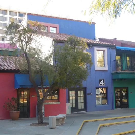 Arizona carpark where Luke Bell was found dead in 2022 — Tucson, USA