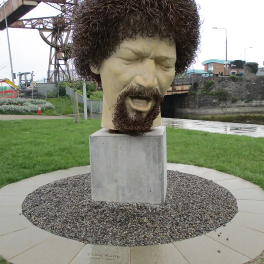 Luke Kelly Statue — Dublin, Ireland