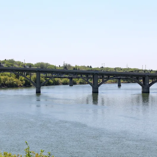 Listen: The Broadway Bridge from Joni Mitchell's Cherokee Louise — Saskatoon, Canada