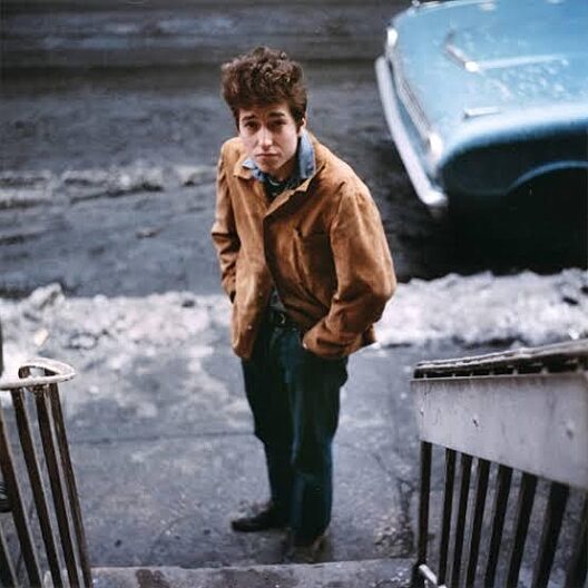 Don Hunstein from the Freewheelin' photo session