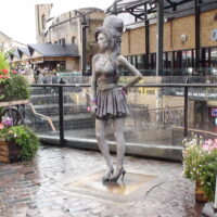 Amy Winehouse Statue — Camden Stables Market