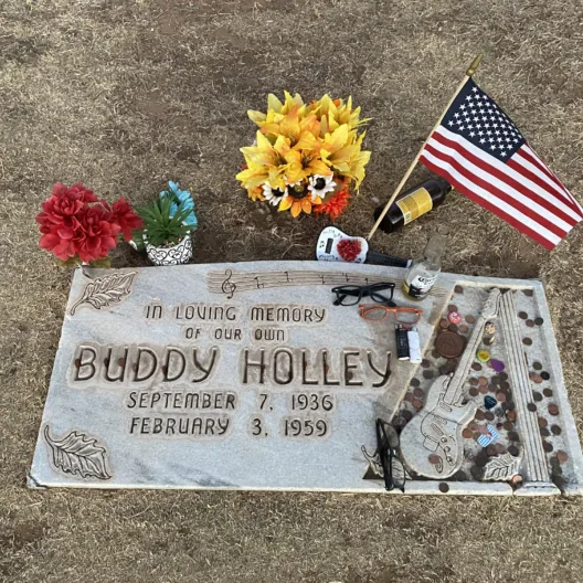 Buddy Holly Gravesite — Lubbock, USA
