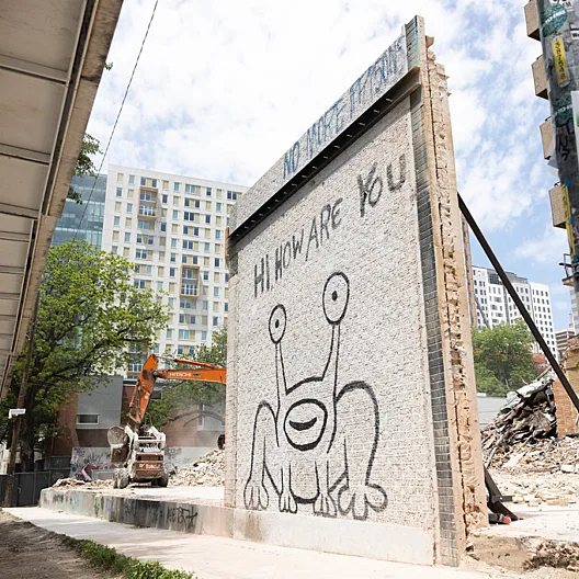 Daniel Johnston's 'Hi, How Are You' Mural — Austin, USA