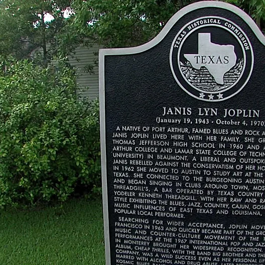 Janis Joplin Childhood Home — Port Arthur, Texas — Port Arthur, USA
