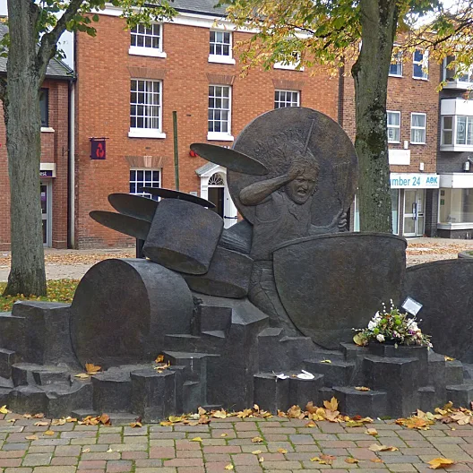 John Bonham Statue — Redditch — Redditch, United Kingdom