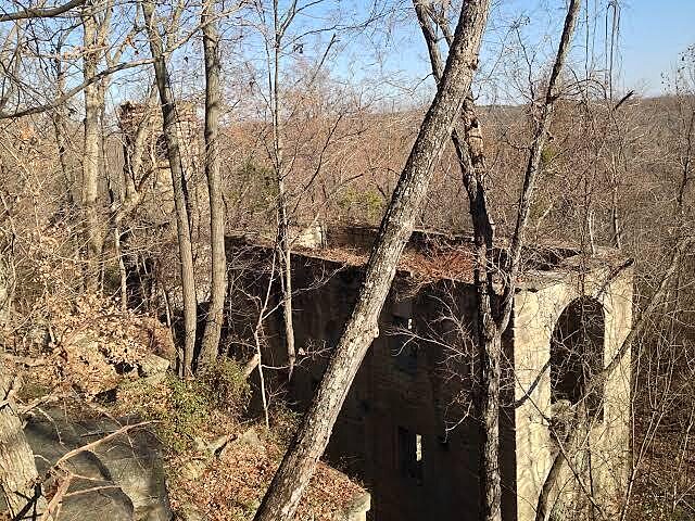 John Prine's abandoned old prison down by Airdrie Hill — Airdrie Hill, USA