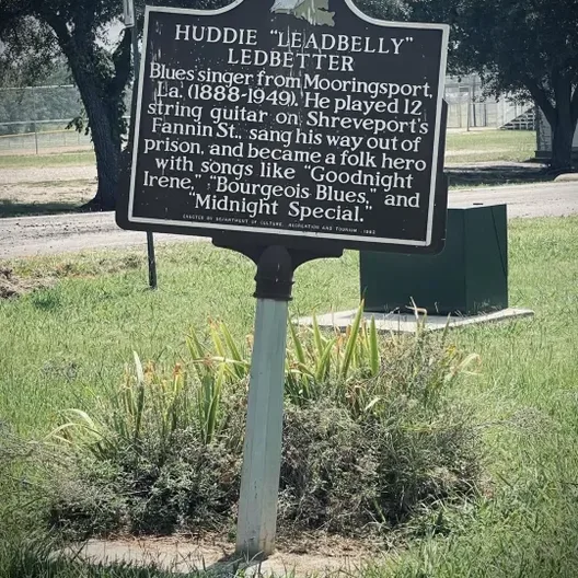 Lead Belly Historical Marker — Oil City, USA