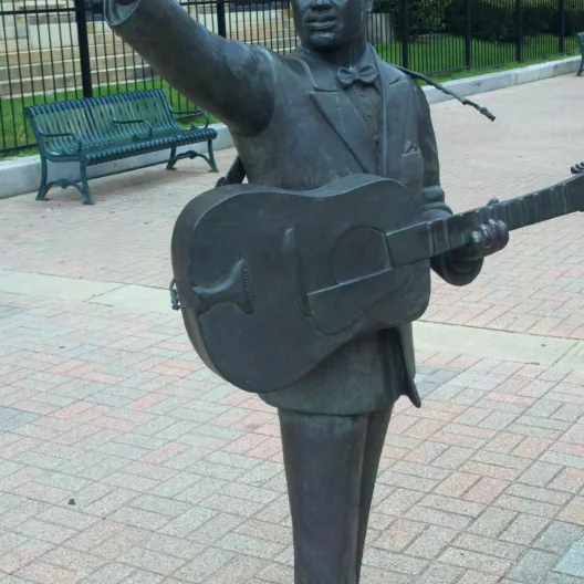 Lead Belly Statue — Shreveport, USA