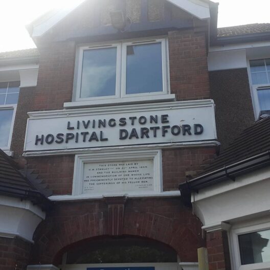 Livingstone Hospital — Birthplace of Mick Jagger and Keith Richards — Dartford, UK