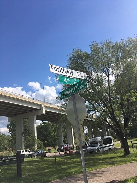 Positively 4th Street — Bob Dylan Street Sign — St. Paul, USA