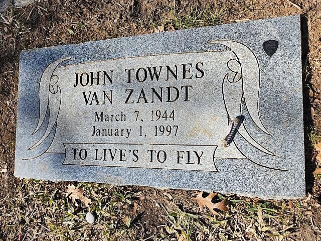 Townes Van Zandt gravesite — Fort Worth, USA