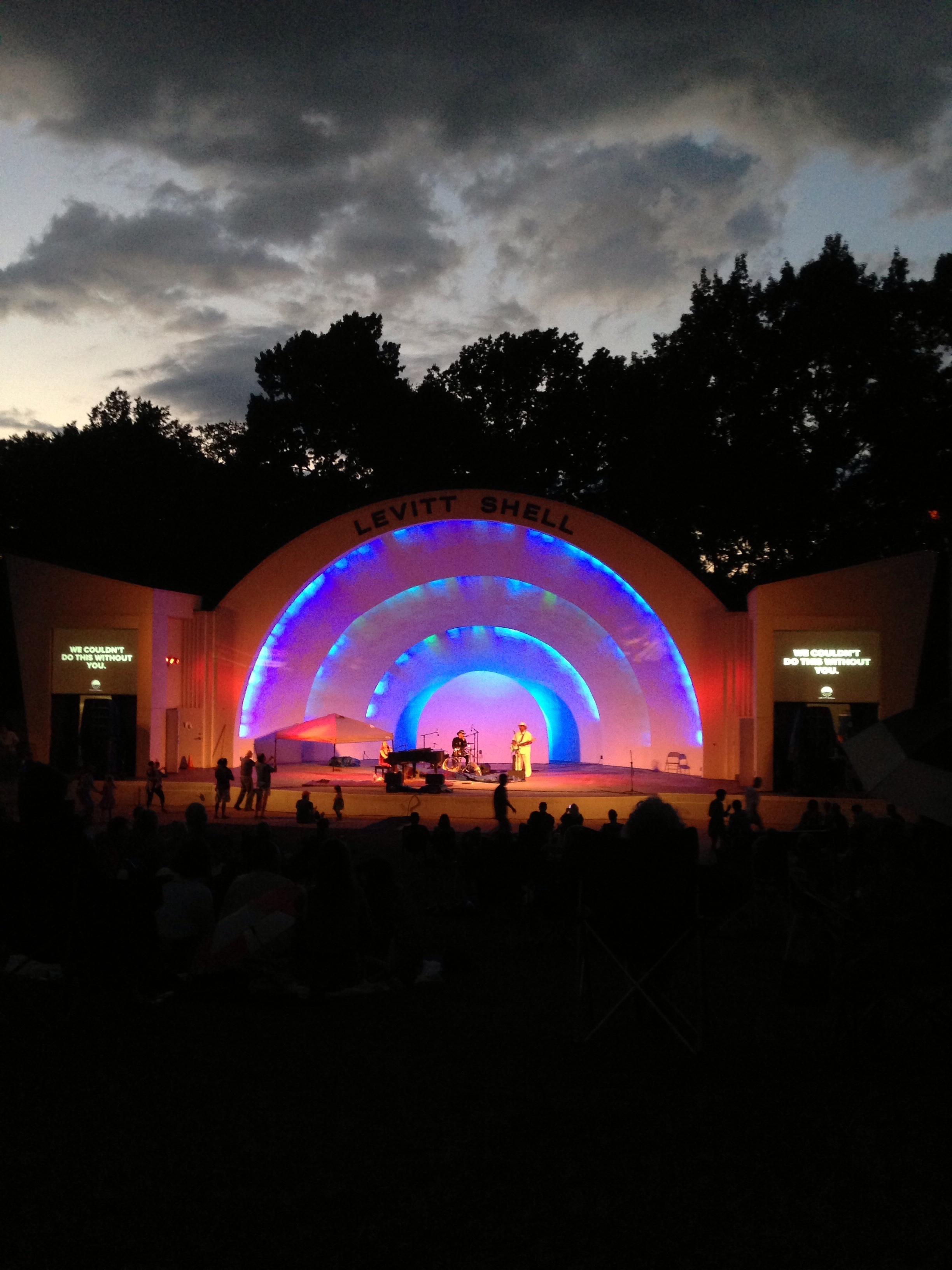 Amphitheater where Elvis Presley made is debut performance