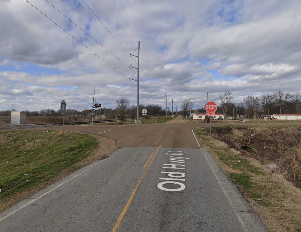 Bessie Smith Fatal Crash Site (Approximate)