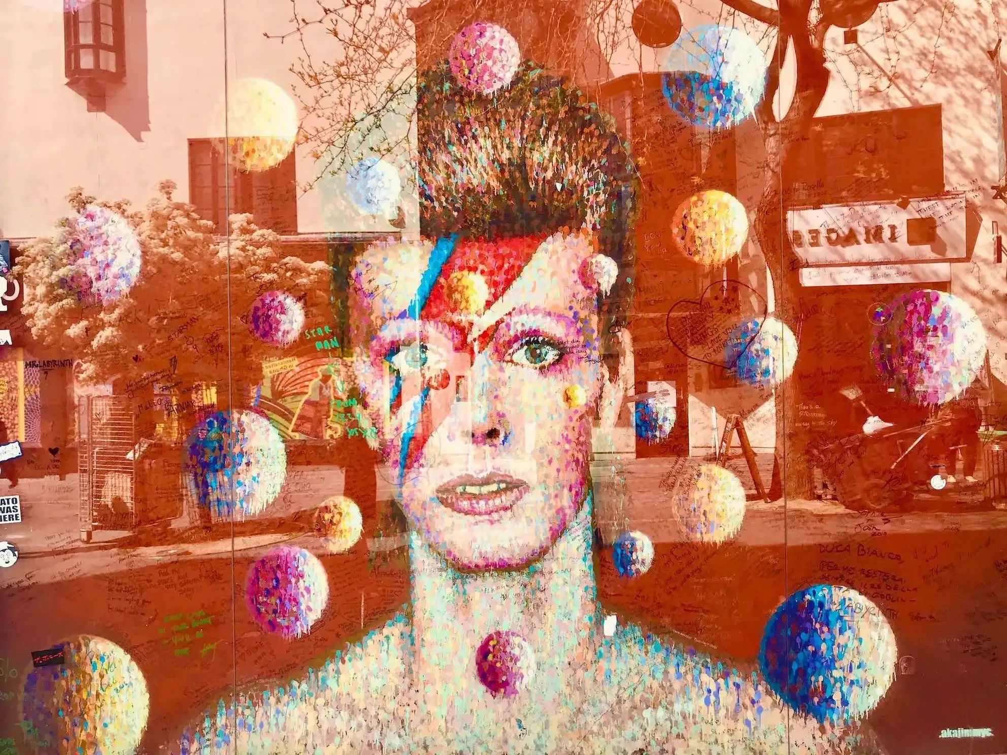 David Bowie Mural — Brixton