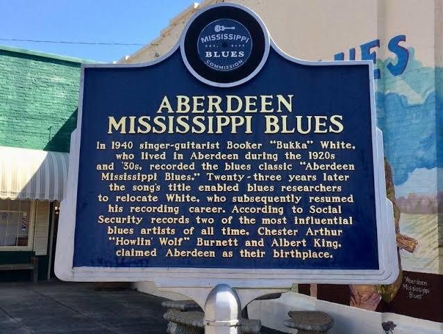 Bukka White Blues Marker — Aberdeen, Mississippi
