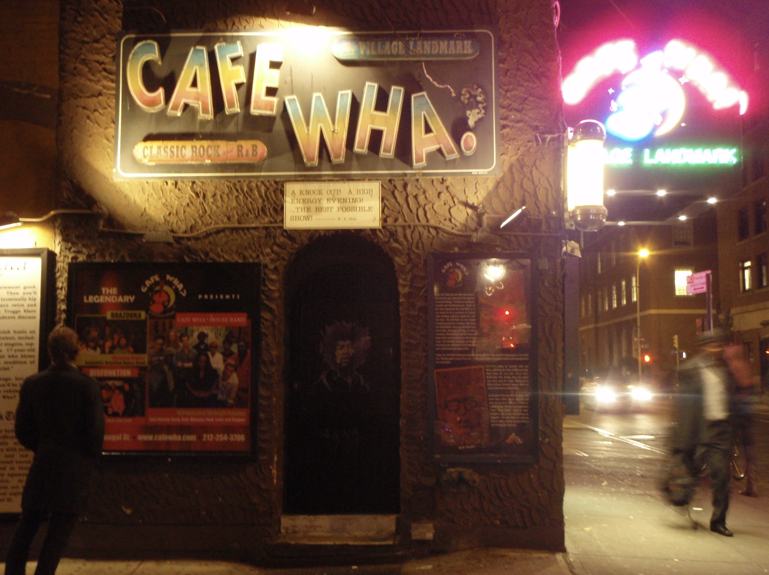 Cafe Wha? — Bob Dylan, Hendrix, and Greenwich Village