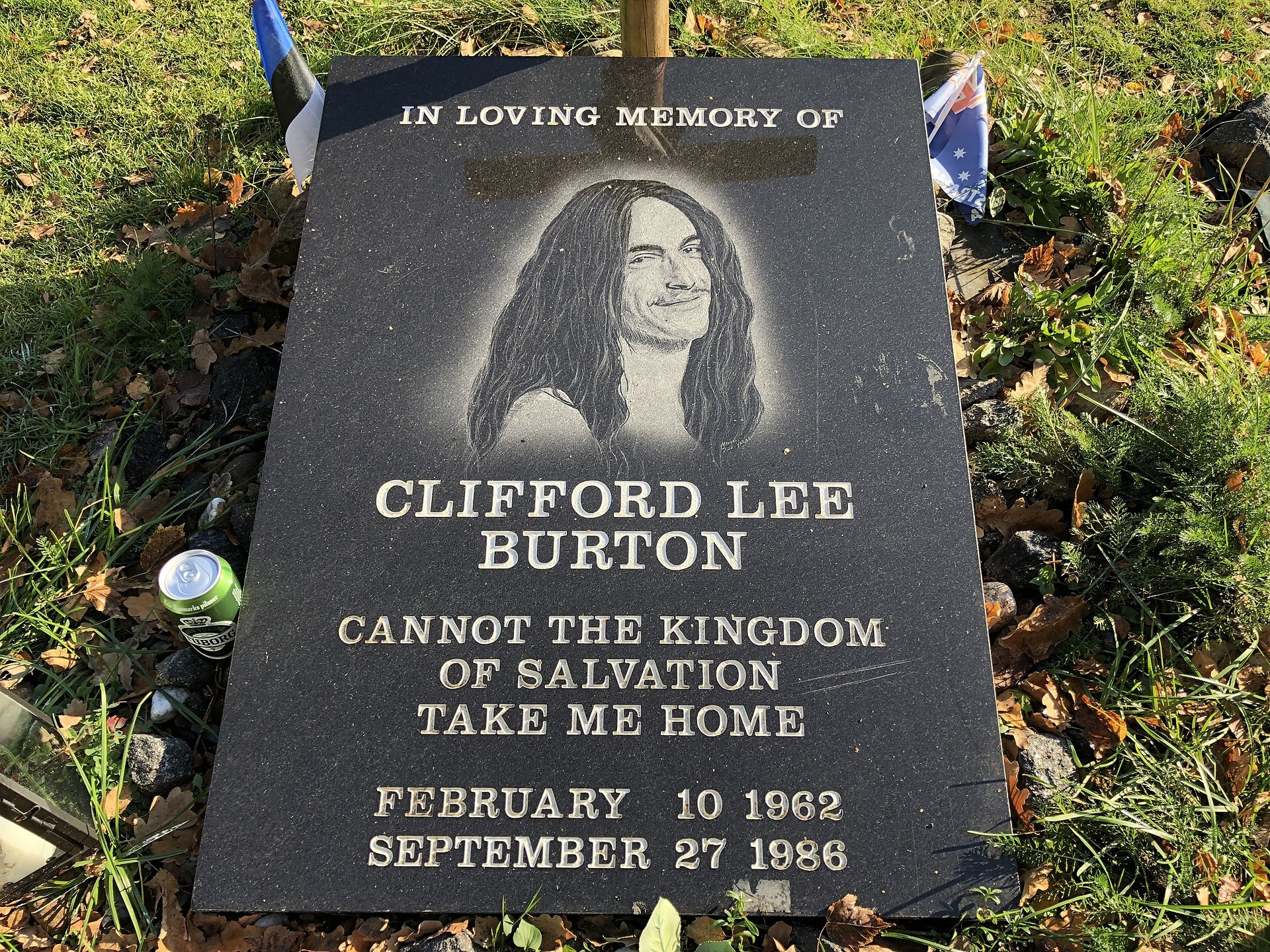 Cliff Burton's Memorial Stone