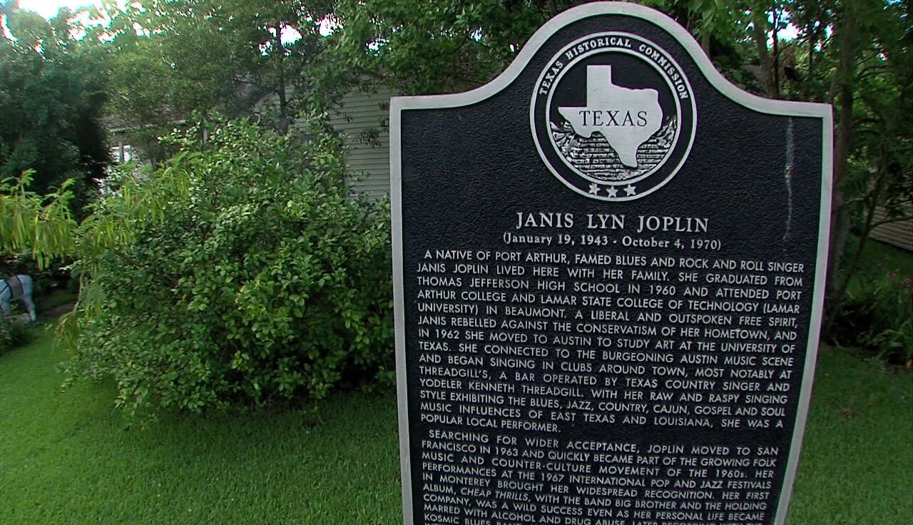 Janis Joplin Childhood Home — Port Arthur, Texas
