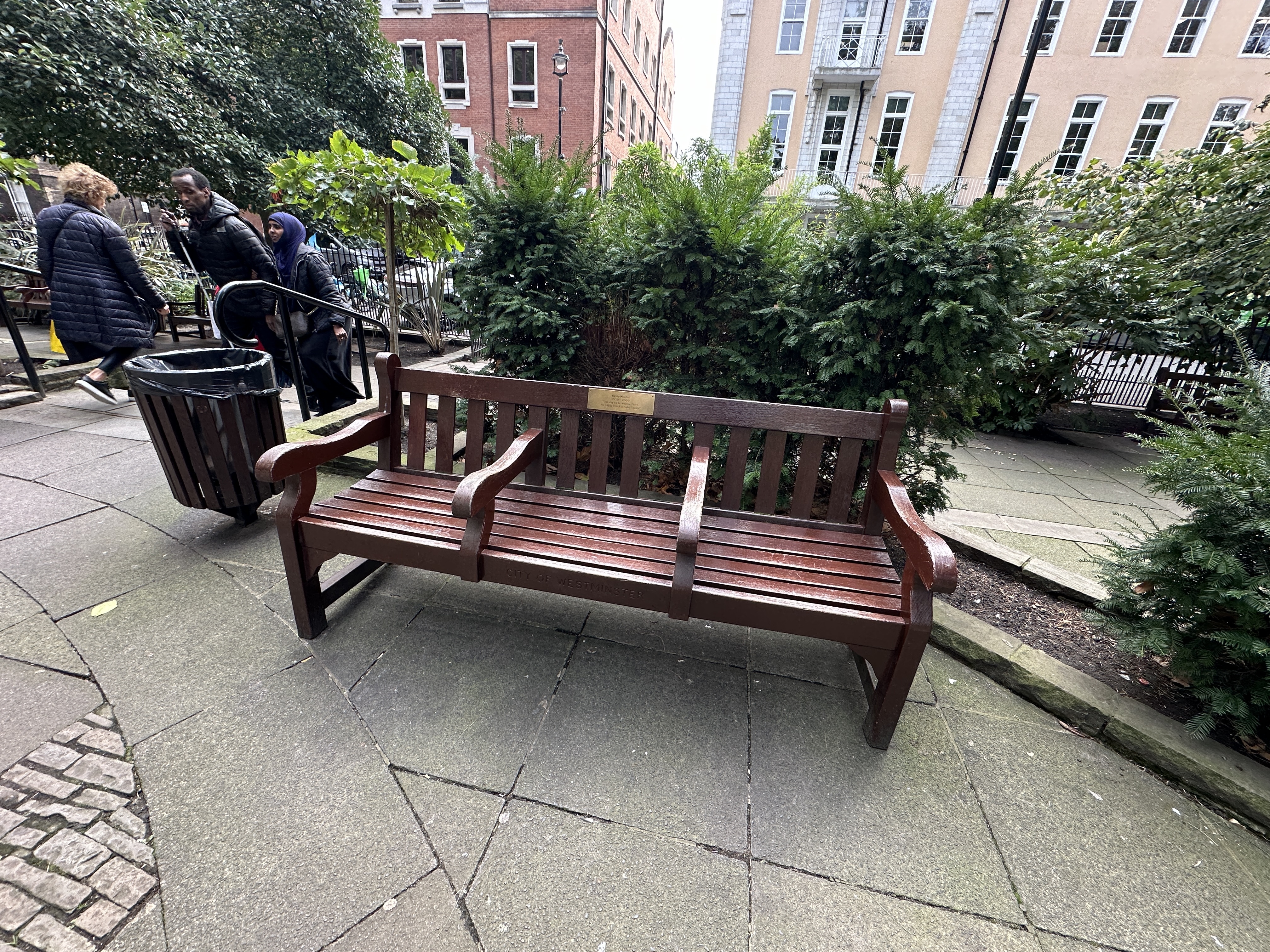 Kirsty MacColl memorial bench