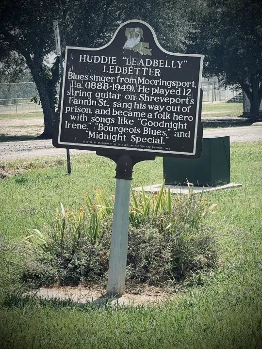 Lead Belly Historical Marker