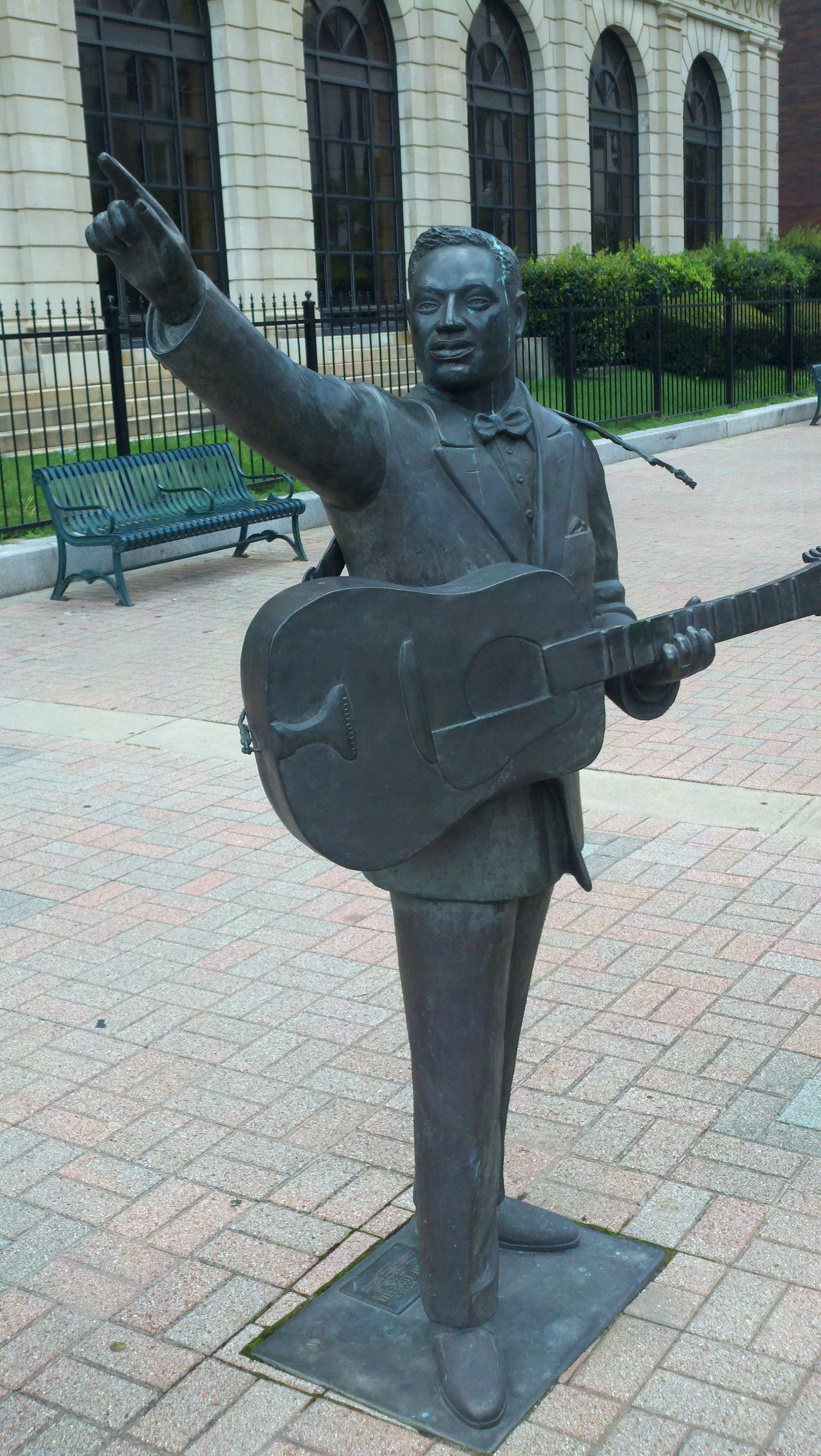 Lead Belly Statue