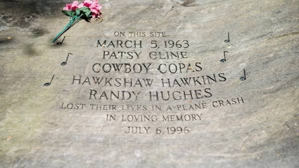 Patsy Cline plane crash location
