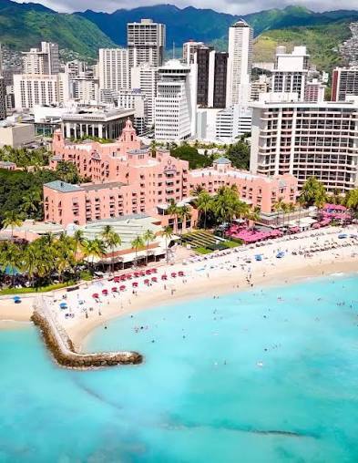 Royal Hawaiian Hotel — Where Joni Mitchell Wrote "Big Yellow Taxi"