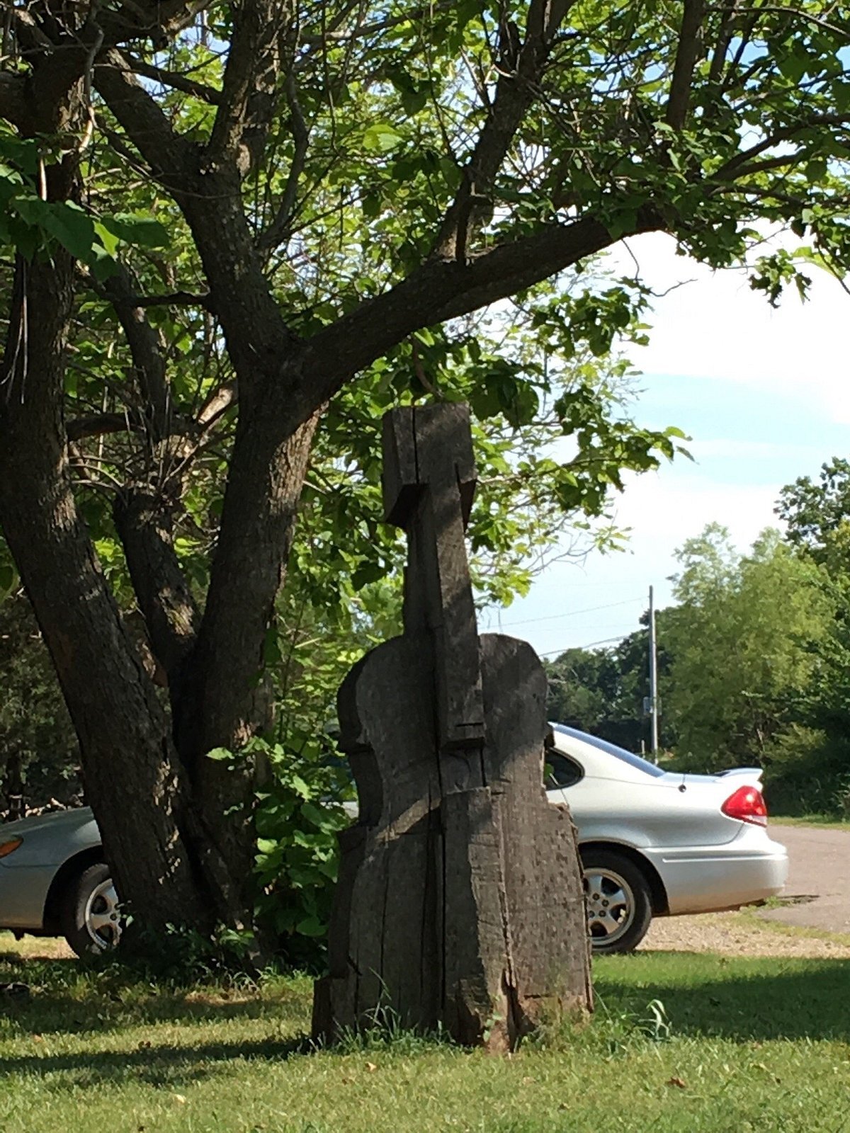 Site of Woody Guthrie's childhood home