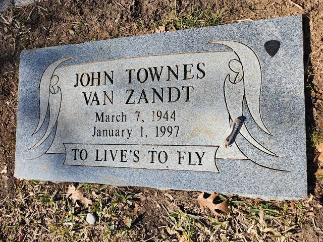 Townes Van Zandt gravesite